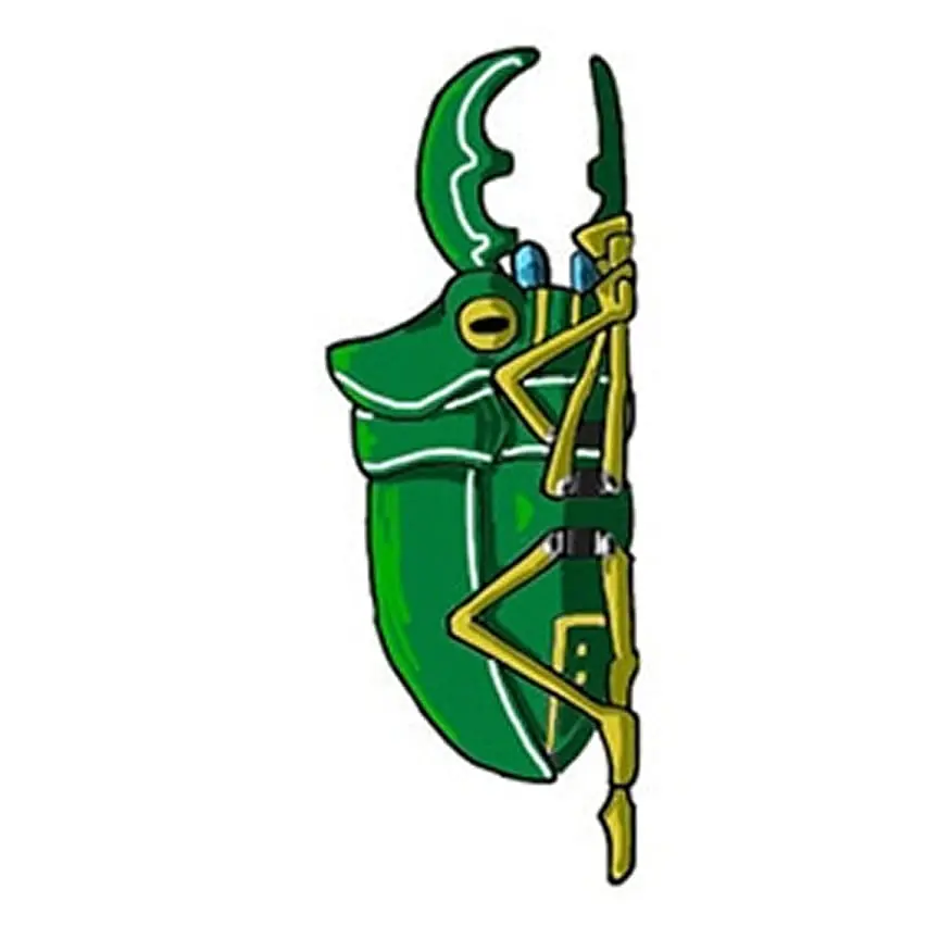 シサクワガタイラスト1