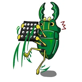 シサクワガタイラスト5