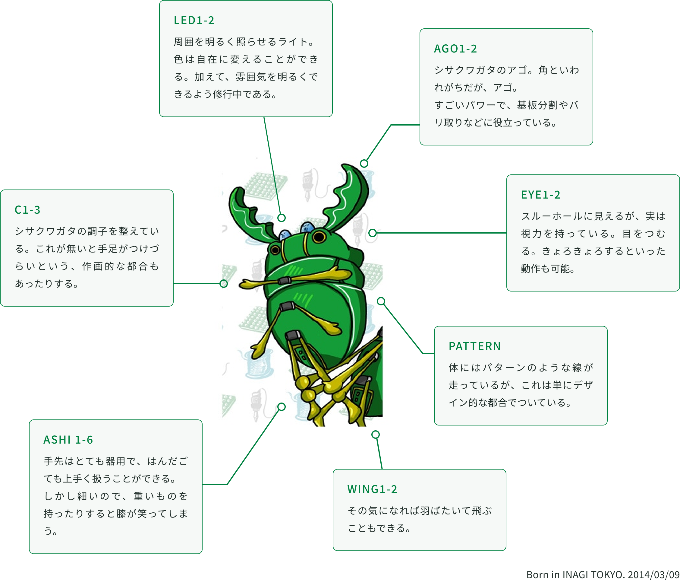 シサクワガタの秘密
