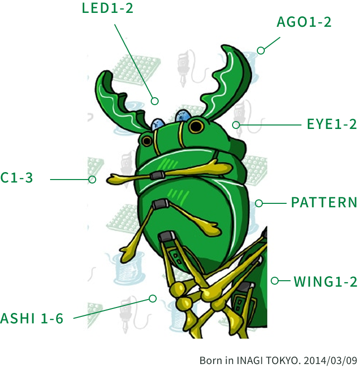 シサクワガタの秘密