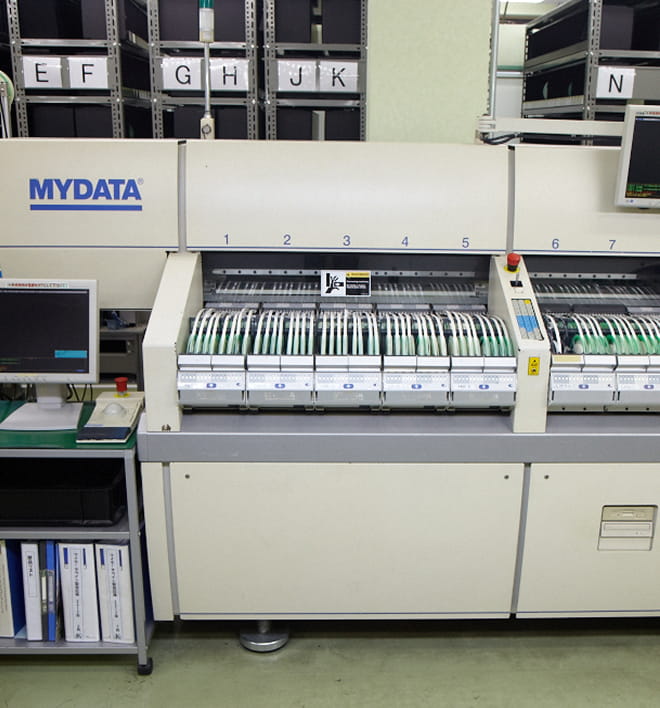 同業他社様との比較/MYDATA マウンター