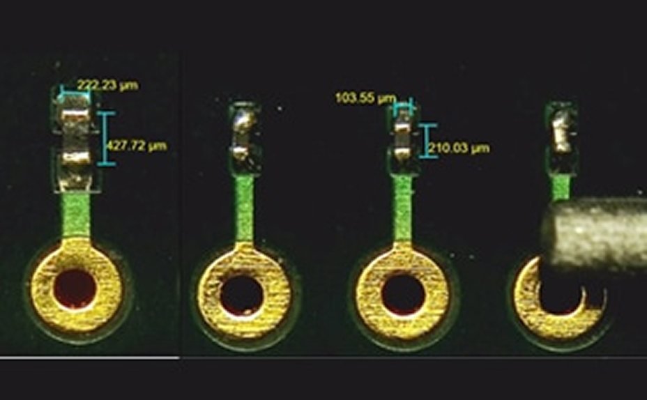 技術実績/0402/0201 チップ実装・修正